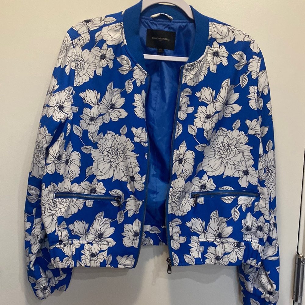 Banana Republic printed Bomber Jacket